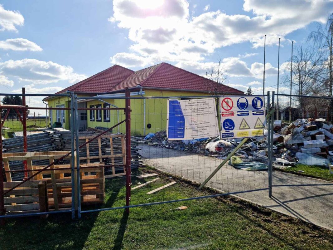 RADOVI ENERGETSKE OBNOVE ZGRADE NK KLAS U ČEPINU TEKU SUKLADNO PLANIRANOJ DINAMICI